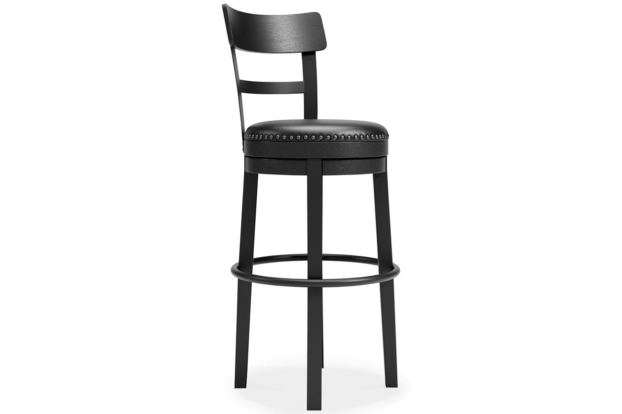 Valebeck Black Bar Height Barstool - D546-630 - Luna Furniture - Dallas Store