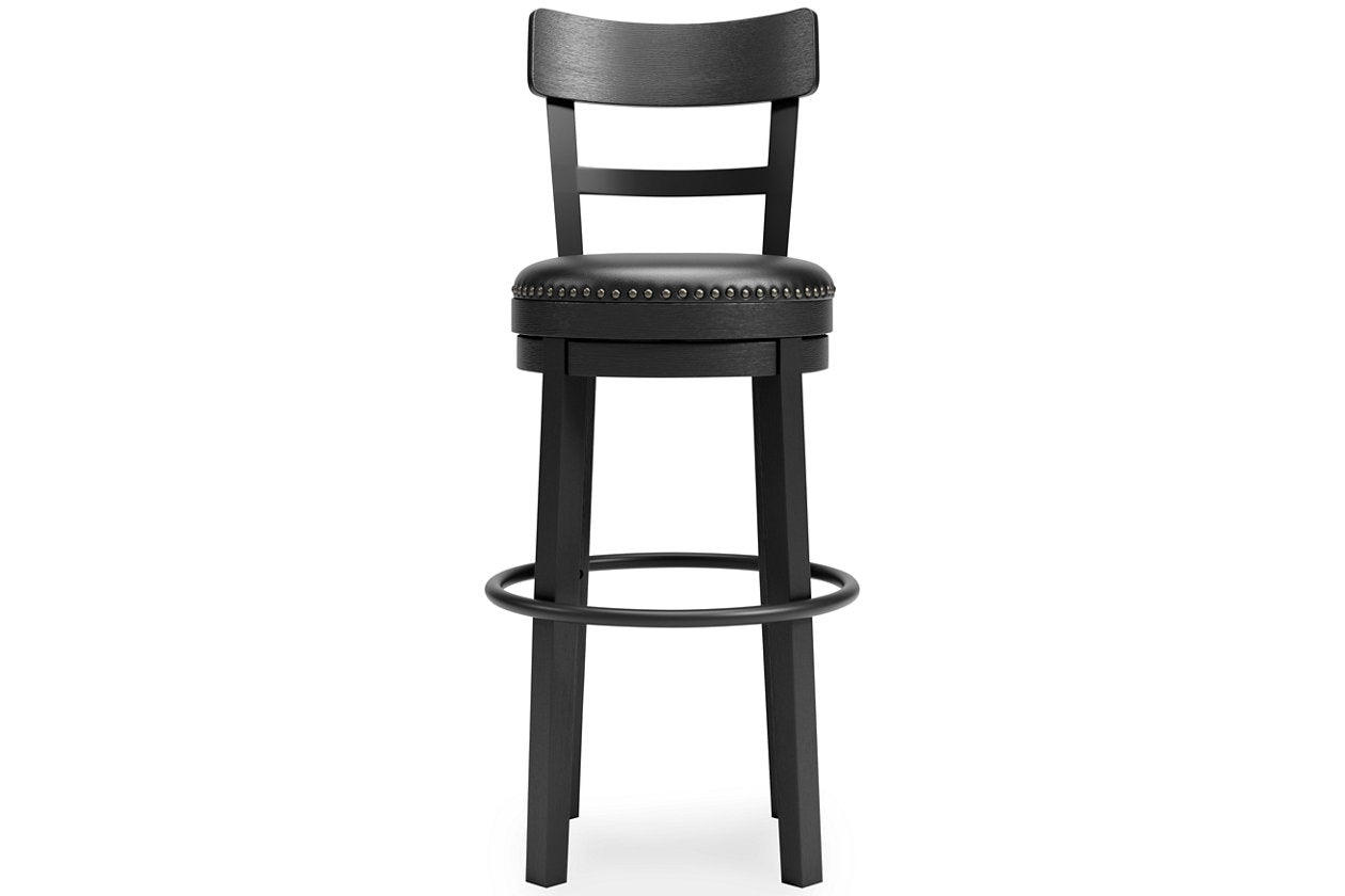 Valebeck Black Bar Height Barstool - D546-630 - Luna Furniture - Dallas Store