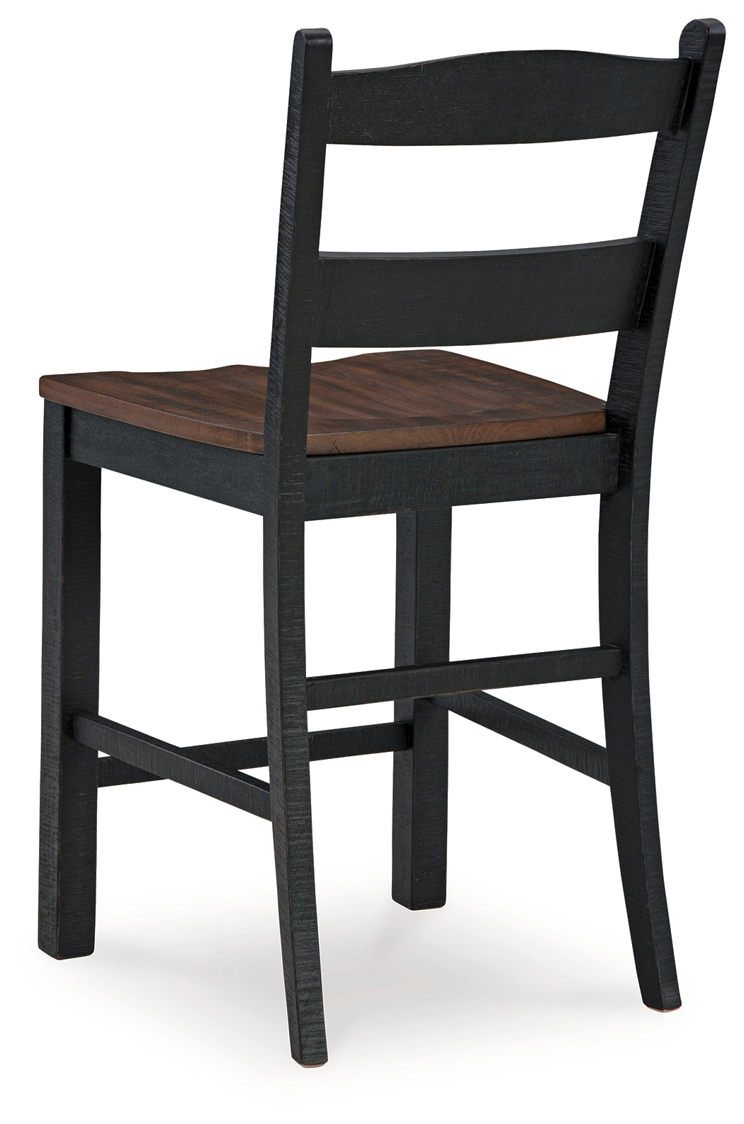 Valebeck Black/Brown Counter Height Barstool, Set of 2 - D546-724 - Luna Furniture - Dallas Store
