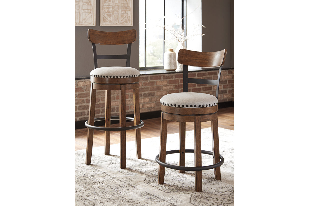 Valebeck Brown Bar Height Barstool - D546-430 - Luna Furniture - Dallas Store