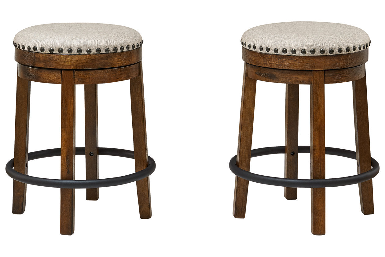 Valebeck Brown/Black Counter Height Stool - D546-124 - Luna Furniture - Dallas Store