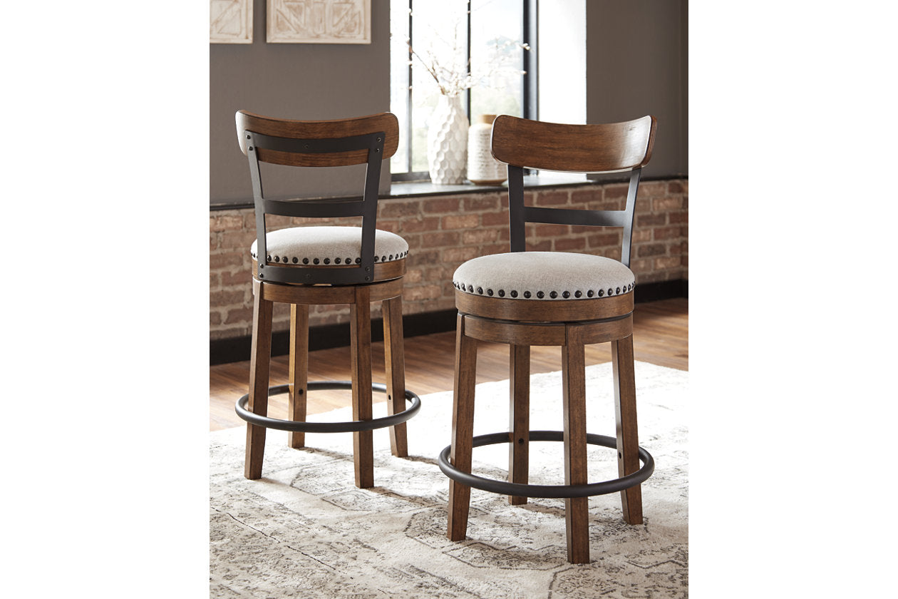 Valebeck Brown Counter Height Barstool - D546-424 - Luna Furniture - Dallas Store