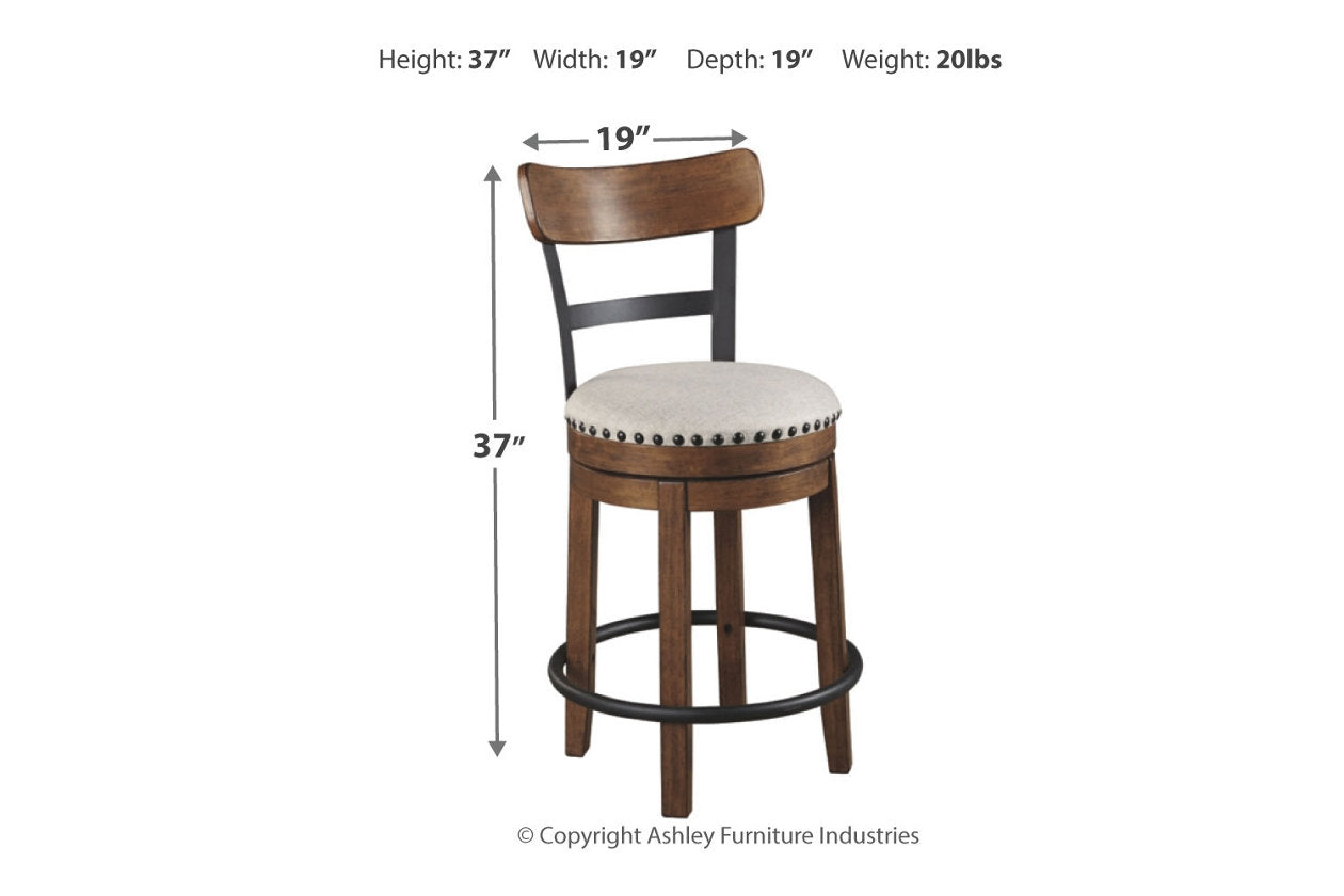 Valebeck Brown Counter Height Barstool - D546-424 - Luna Furniture - Dallas Store