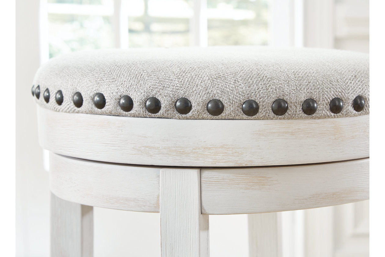 Valebeck White/Black Counter Height Stool - D546-324 - Luna Furniture - Dallas Store