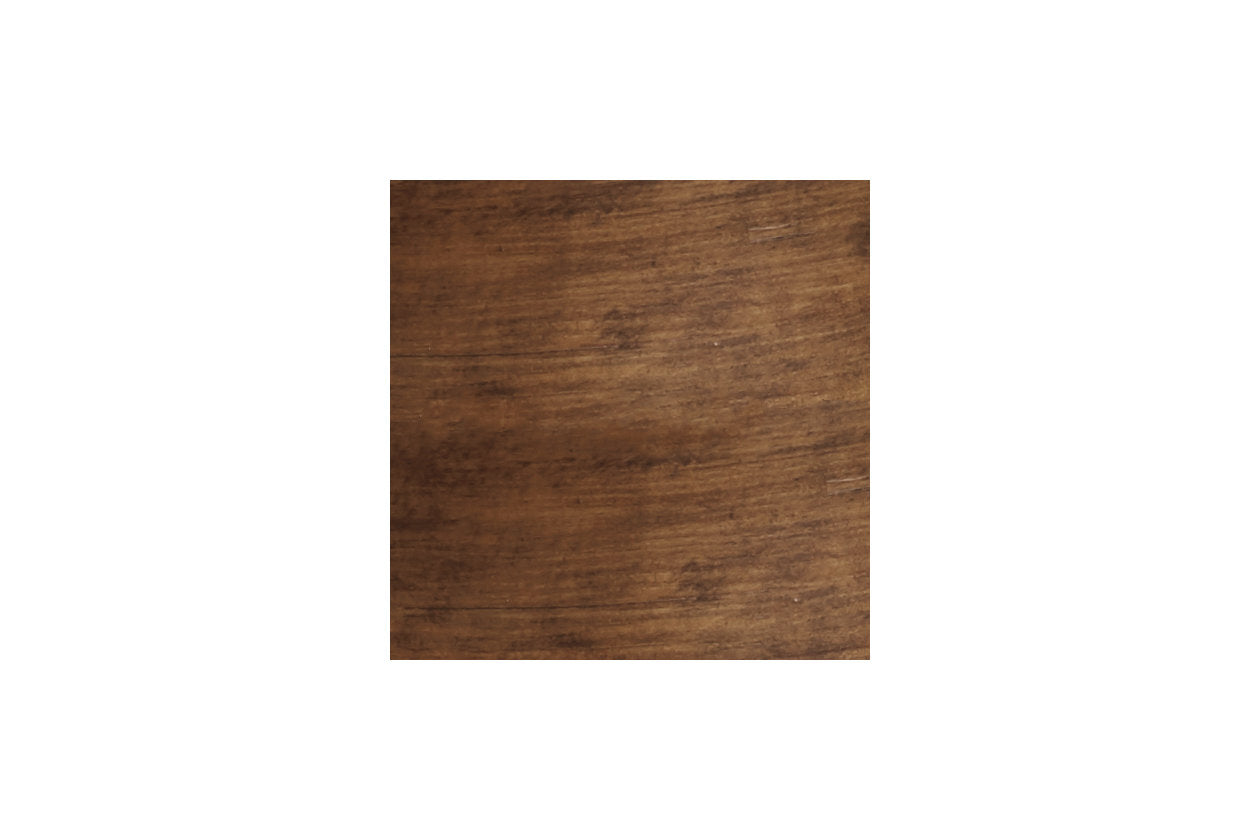 Valebeck White/Brown Counter Height Dining Table - D546-13 - Luna Furniture - Dallas Store