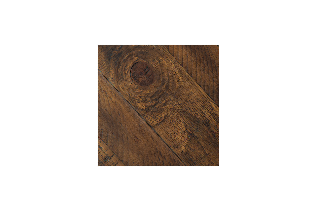 Valebeck White/Brown Dining Table - D546-35 - Luna Furniture - Dallas Store