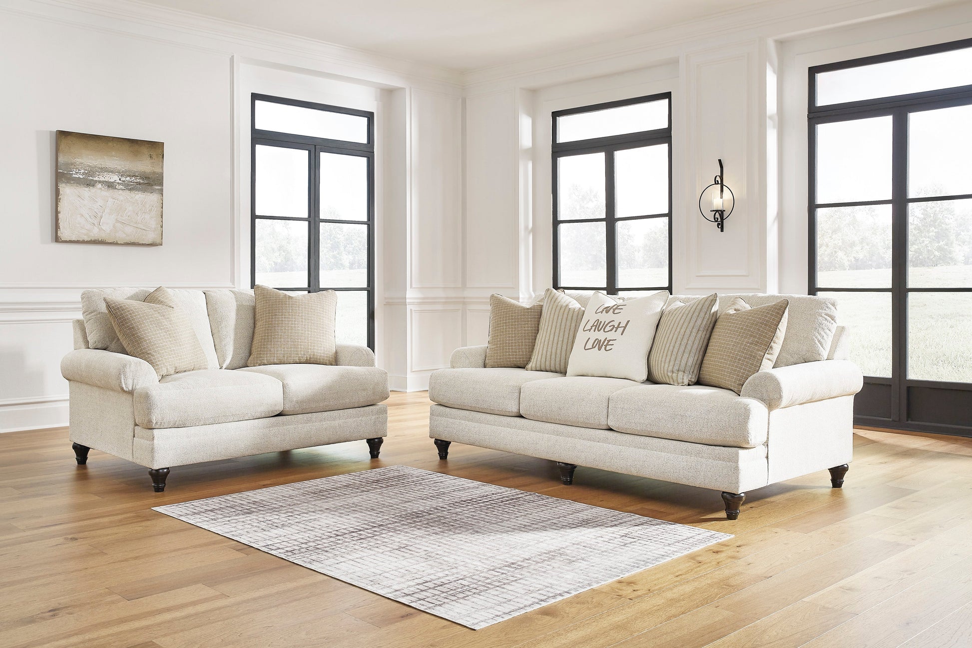 Valerani Sandstone Living Room Set - SET | 3570238 | 3570235 - Luna Furniture - Dallas Store