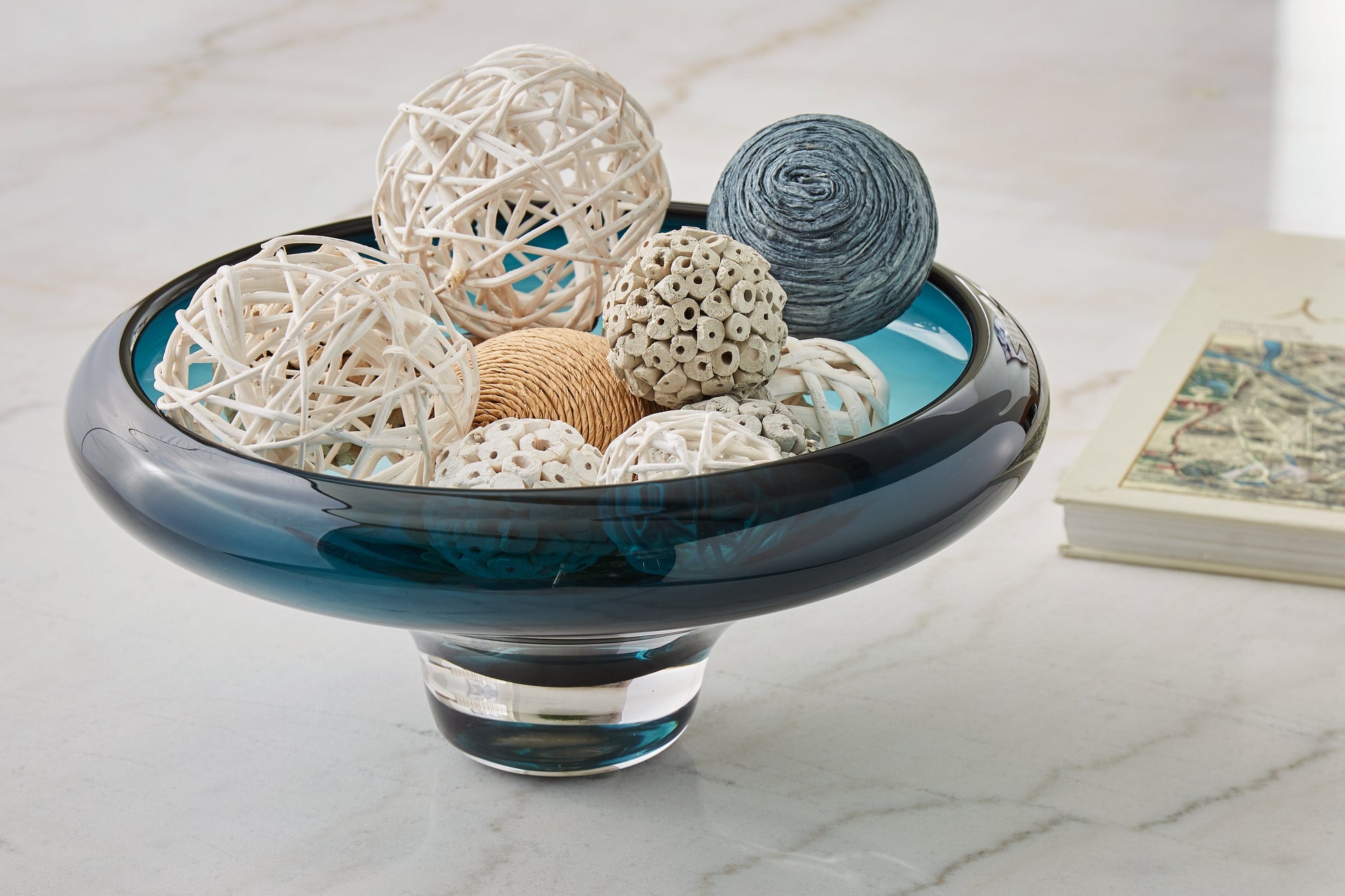 Vallborough Teal Blue Bowl - A2900017 - Luna Furniture - Dallas Store