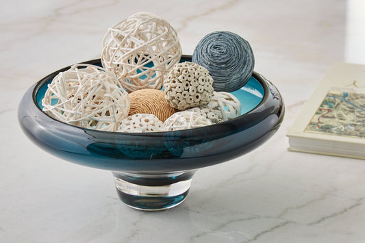 Vallborough Teal Blue Bowl - A2900017 - Luna Furniture - Dallas Store