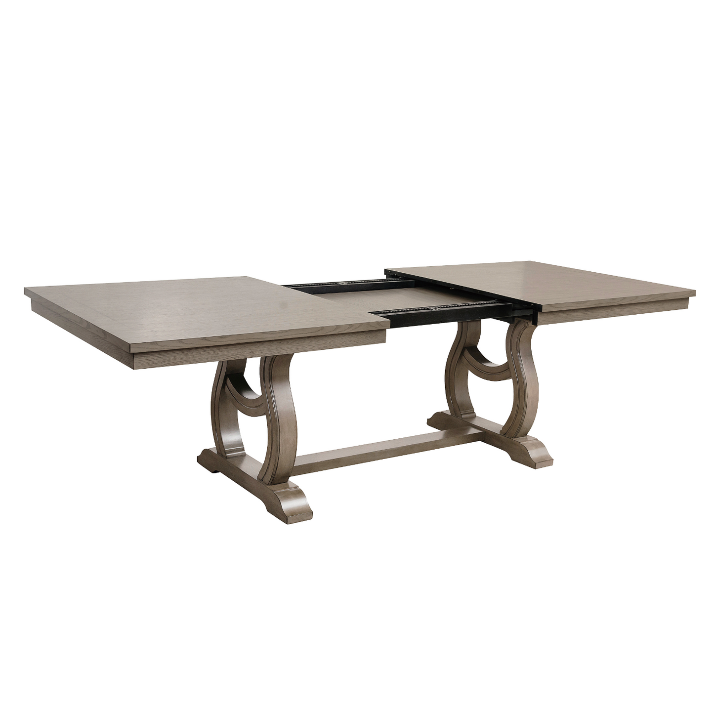 Vermillion Gray Cashmere Extendable Dining Table - SET | 5442-96 | 5442-96B - Luna Furniture - Dallas Store