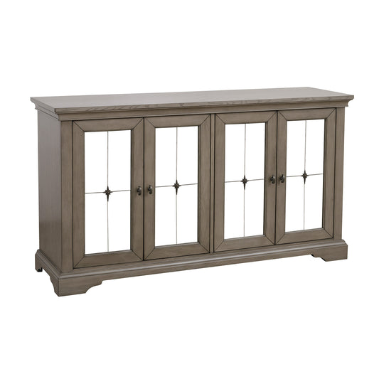 Vermillion Gray Cashmere Server - 5442-40 - Luna Furniture - Dallas Store