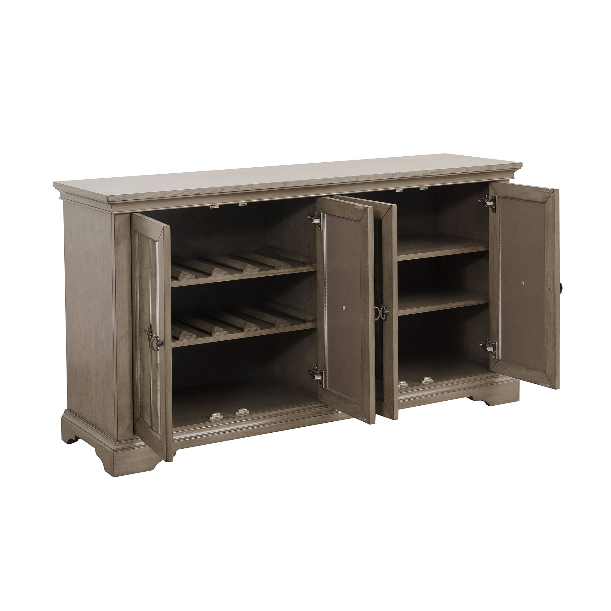 Vermillion Gray Cashmere Server - 5442-40 - Luna Furniture - Dallas Store
