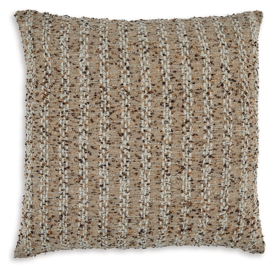Vorlane Tan/Brown/White Pillow (Set of 4) - A1001046 - Luna Furniture - Dallas Store