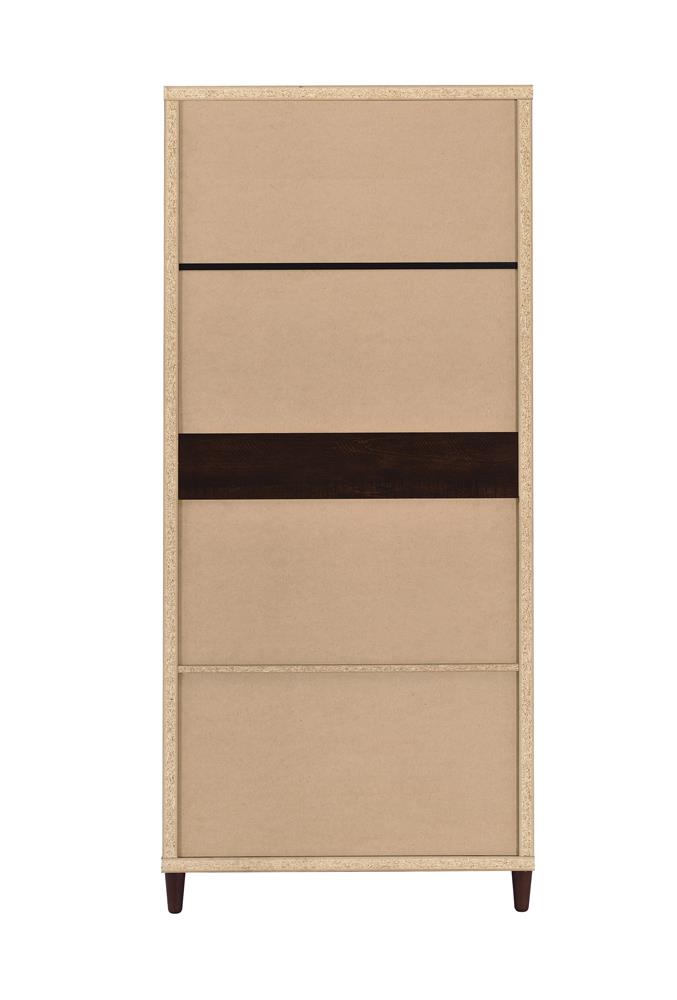 Wadeline Rustic Tobacco 2-Door Tall Accent Cabinet - 950724 - Luna Furniture - Dallas Store