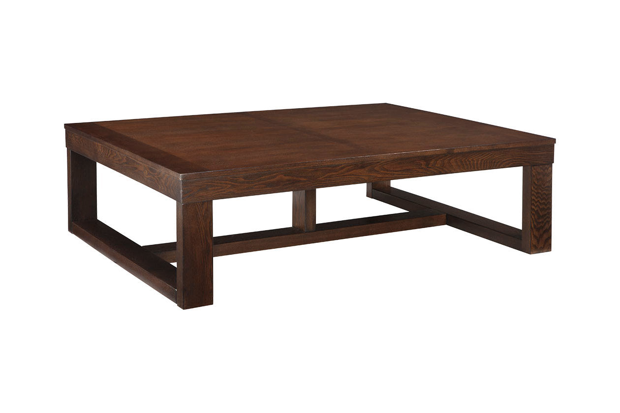 Watson Dark Brown Coffee Table - T481-1 - Luna Furniture - Dallas Store