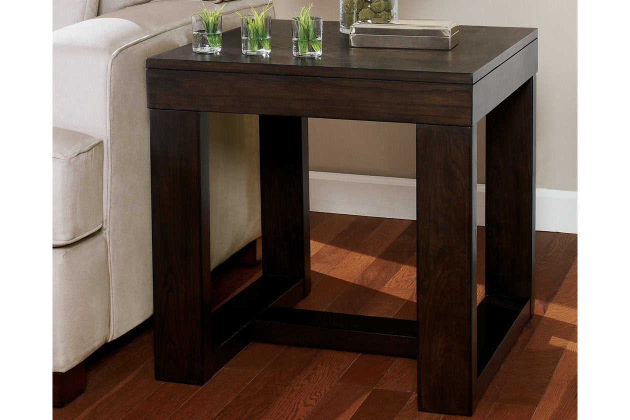 Watson Dark Brown End Table - T481-2 - Luna Furniture - Dallas Store