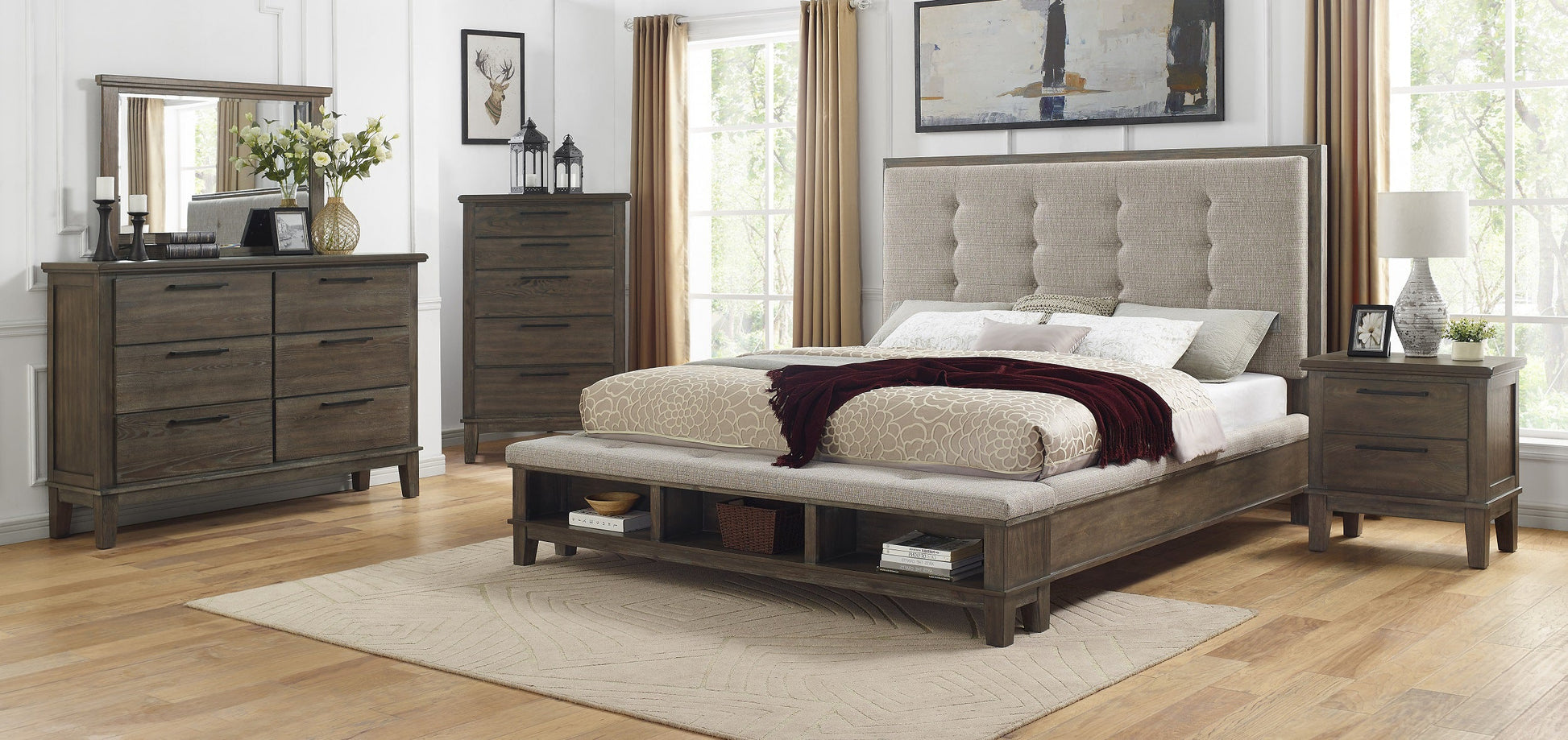 Watson Gray Chest - SH2213GRY-9 - Luna Furniture - Dallas Store