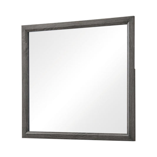 Watson Gray Oak Mirror - 212424 - Luna Furniture - Dallas Store