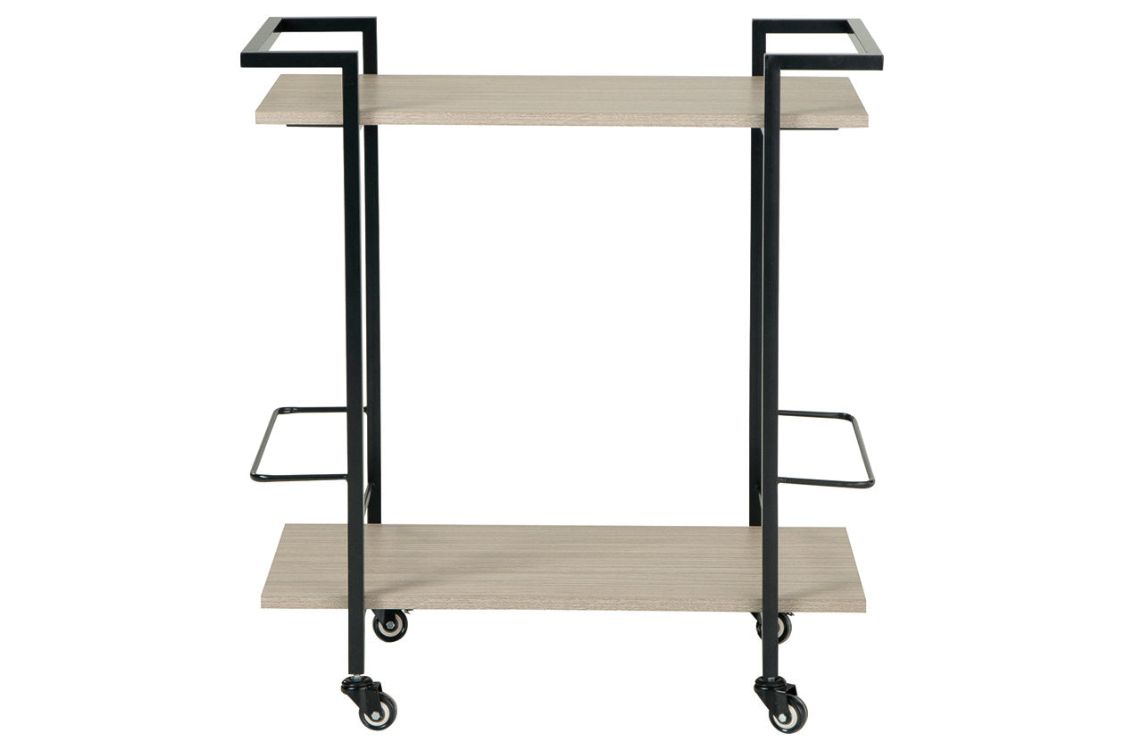 Waylowe Brown/Black Bar Cart - A4000389 - Luna Furniture - Dallas Store