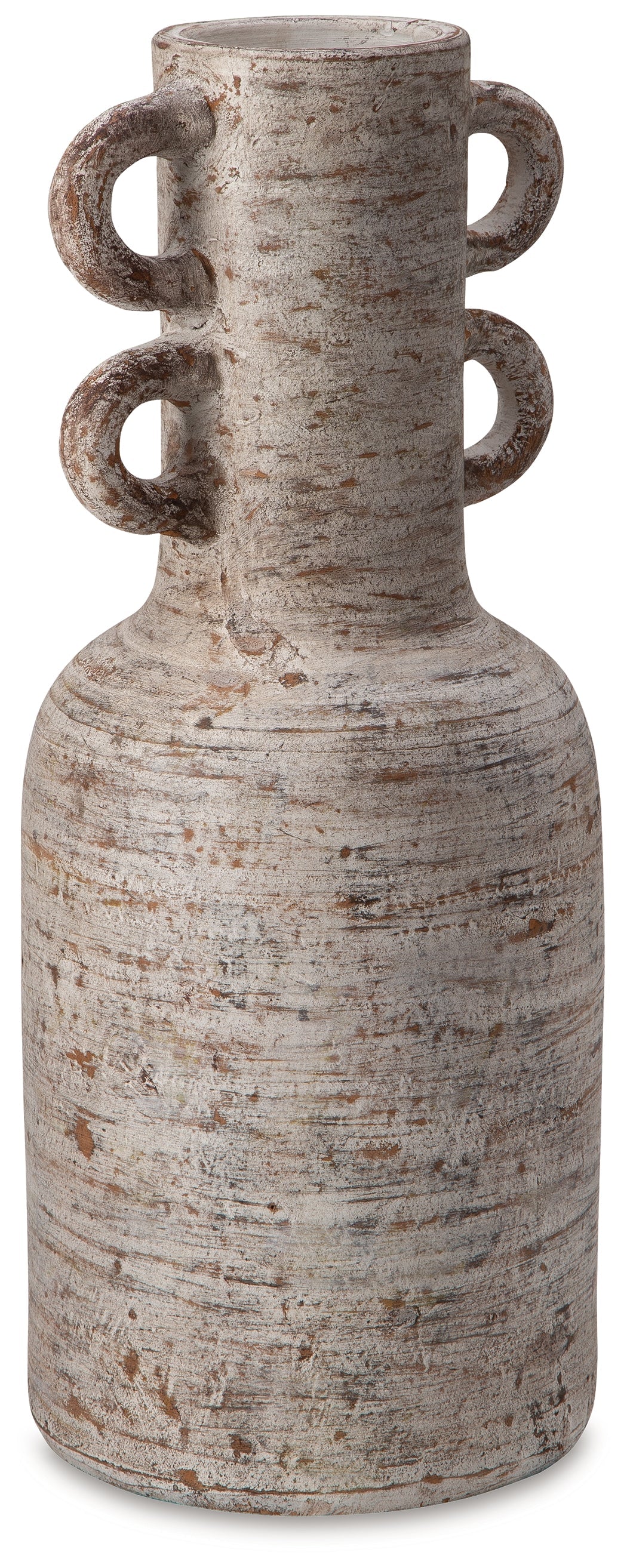 Wellbridge Distressed White Vase - A2000609 - Luna Furniture - Dallas Store