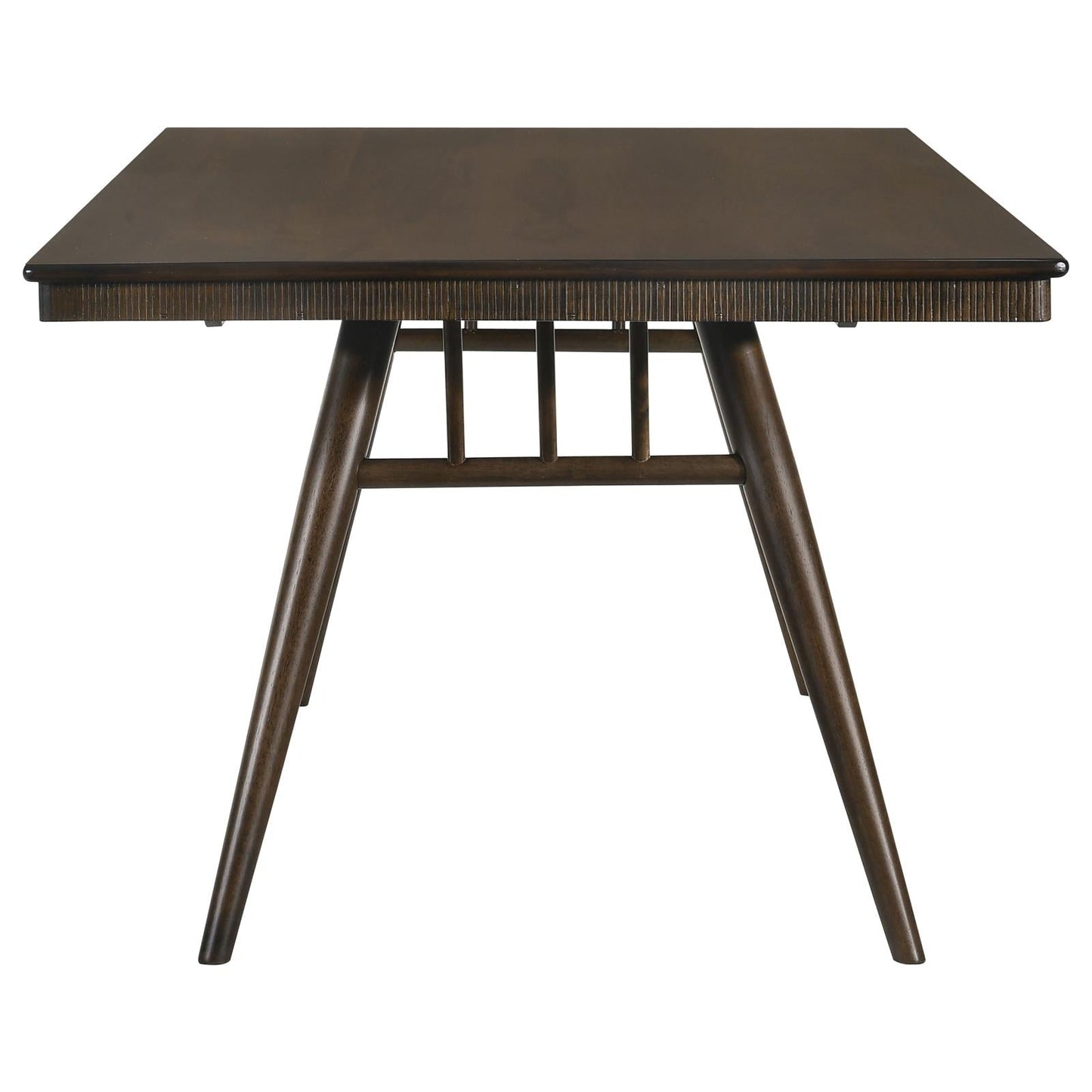 Wes Dark Walnut Rectangular Dining Table - 115271 - Luna Furniture - Dallas Store