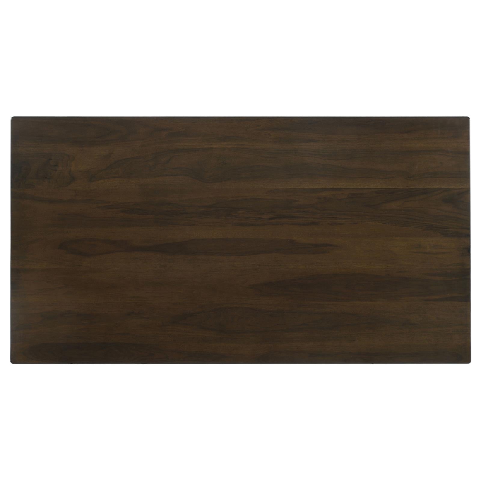 Wes Dark Walnut Rectangular Dining Table - 115271 - Luna Furniture - Dallas Store