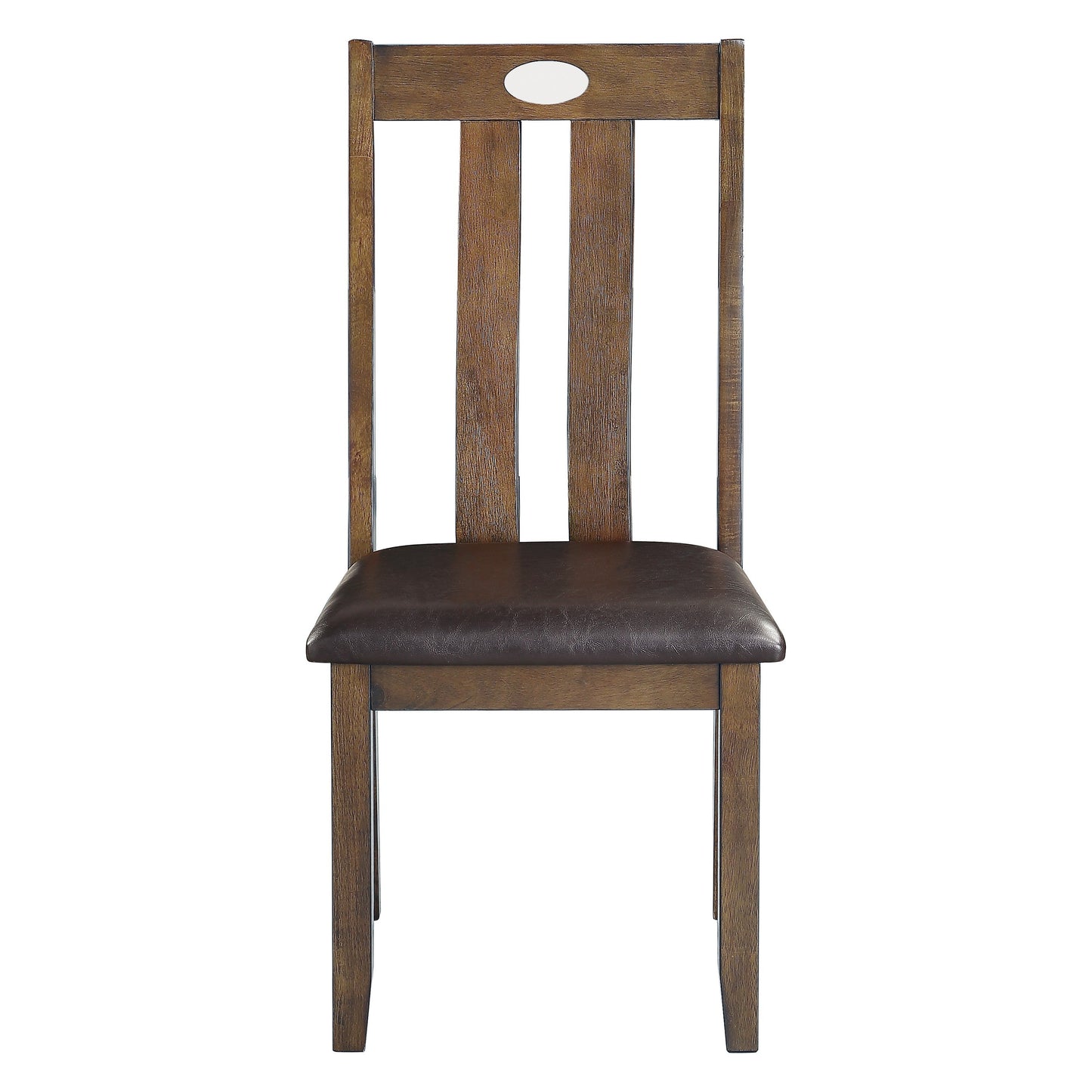 Weston Medium Brown 5-Piece Dining Set - 5746 - Luna Furniture - Dallas Store
