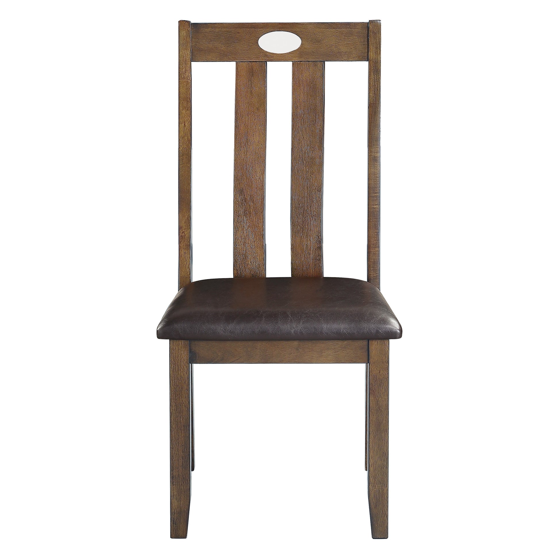 Weston Medium Brown 5-Piece Dining Set - 5746 - Luna Furniture - Dallas Store