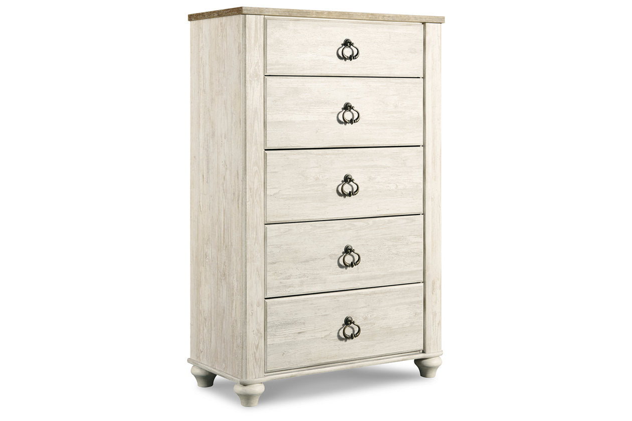 Willowton Two-tone Chest of Drawers - B267-46 - Luna Furniture - Dallas Store