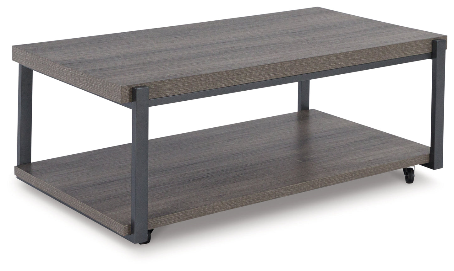 WILMADEN Gray/Black Table, Set of 3 - T393-13 - Luna Furniture - Dallas Store