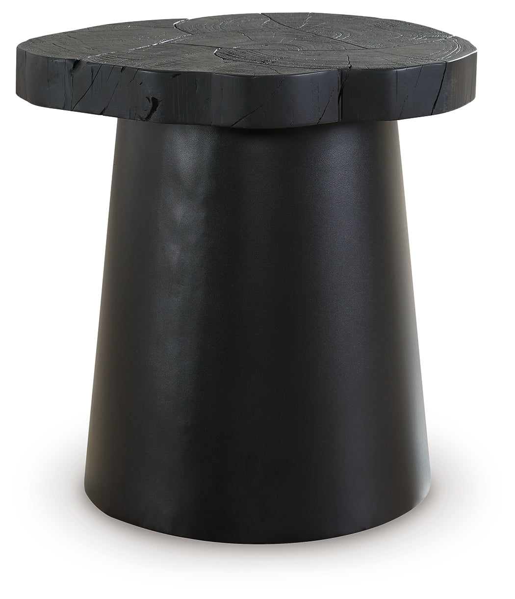 Wimbell Black End Table - T970-6 - Luna Furniture - Dallas Store