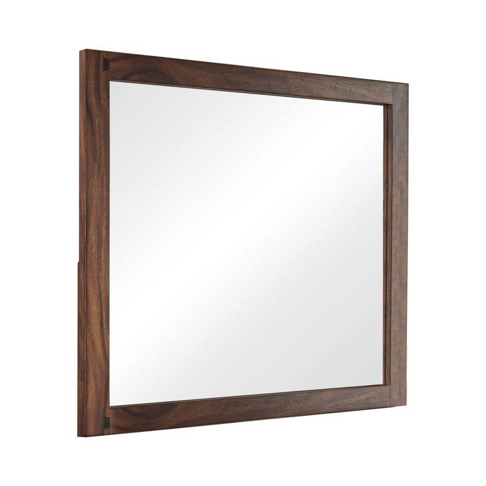 Winslow Smokey Walnut Mirror - 223254 - Luna Furniture - Dallas Store