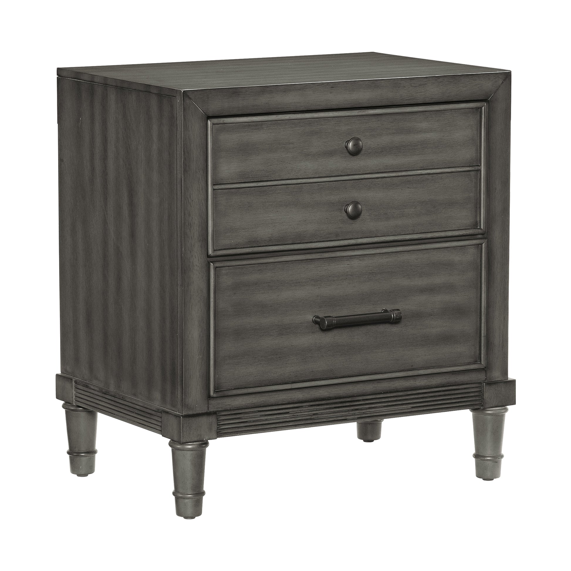 Wittenberry Gray Nightstand - 1573-4 - Luna Furniture - Dallas Store