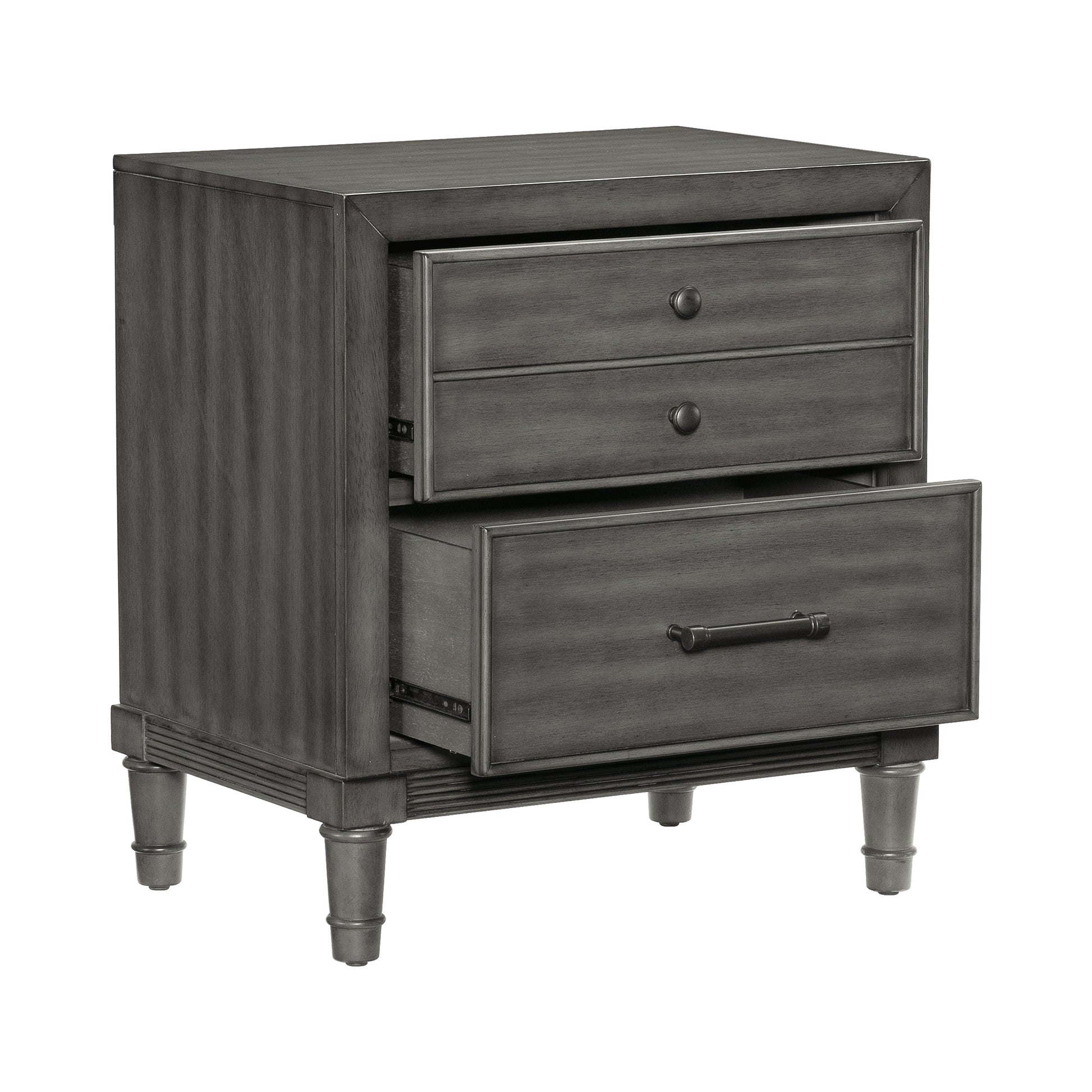 Wittenberry Gray Nightstand - 1573-4 - Luna Furniture - Dallas Store