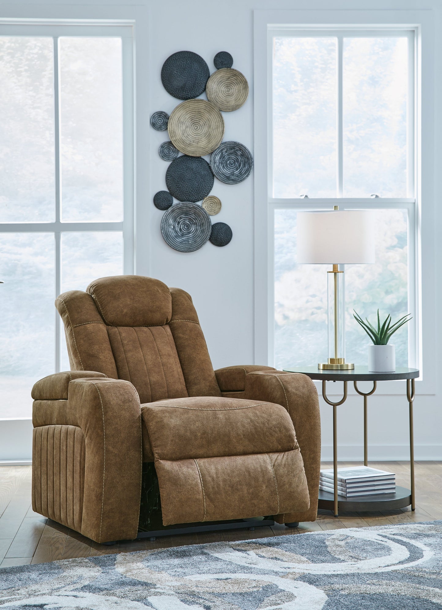 Wolfridge Brindle Power Recliner - 6070313 - Luna Furniture - Dallas Store