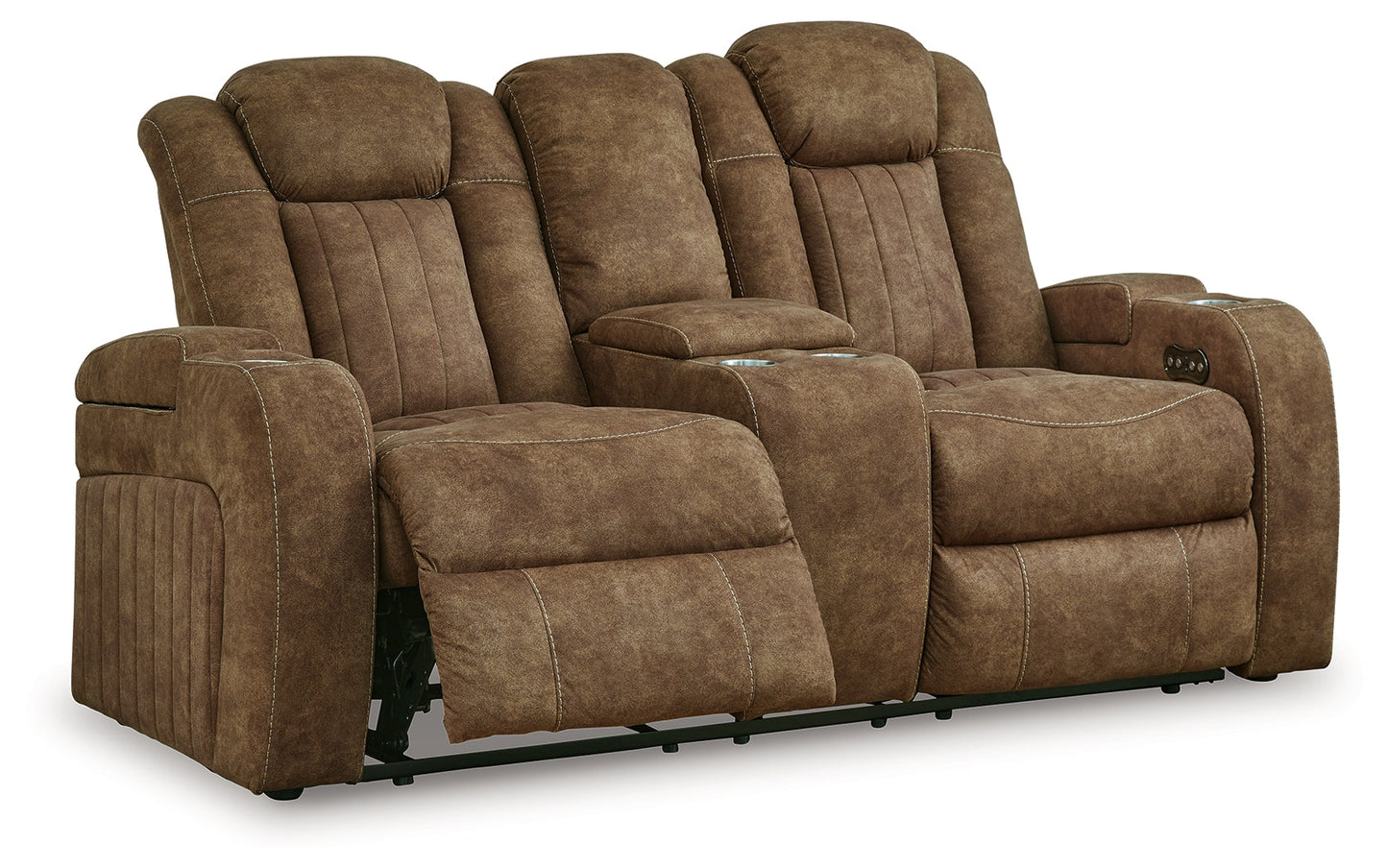 Wolfridge Brindle Power Reclining Loveseat - 6070318 - Luna Furniture - Dallas Store