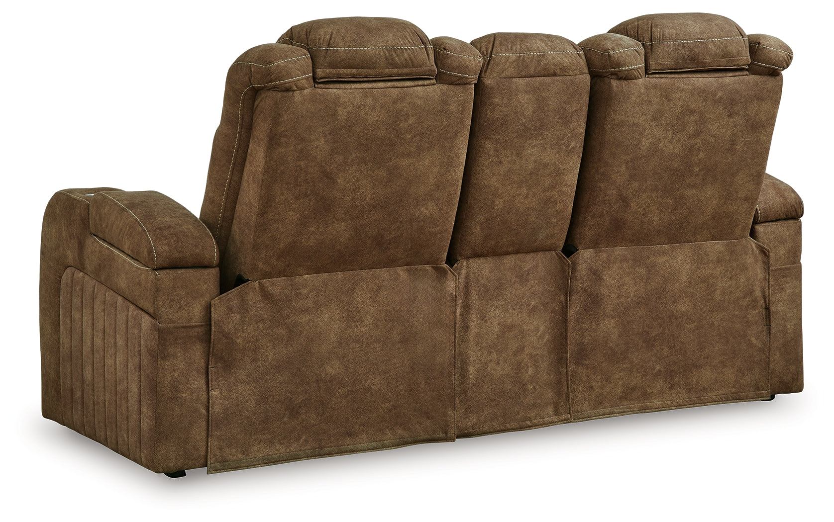 Wolfridge Brindle Power Reclining Loveseat - 6070318 - Luna Furniture - Dallas Store