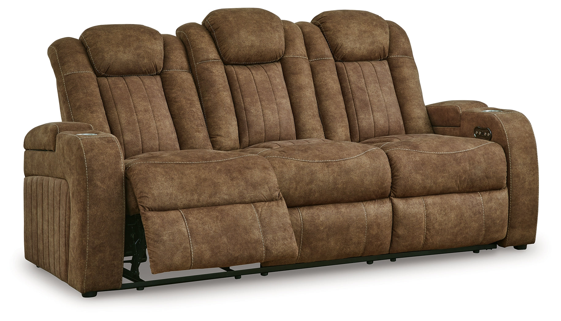 Wolfridge Brindle Power Reclining Sofa - 6070315 - Luna Furniture - Dallas Store