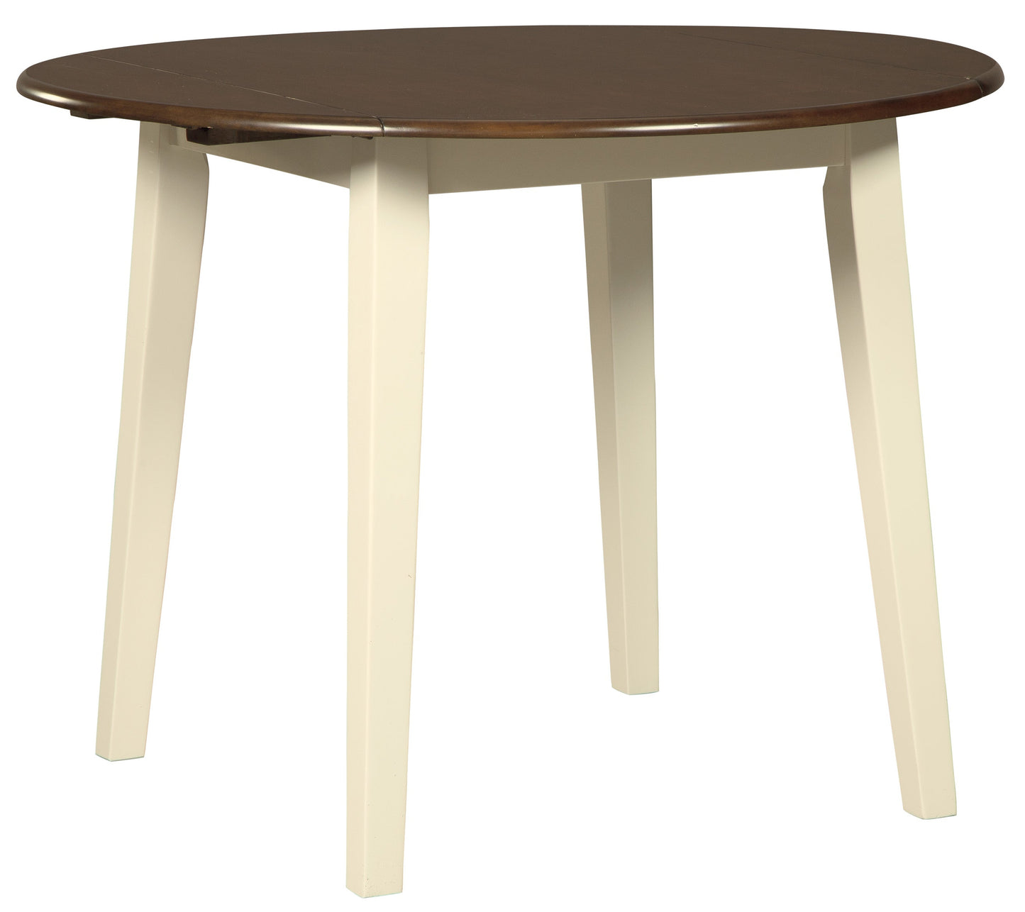Woodanville Cream/Brown 3-Piece Drop Leaf Dining Set - SET | D335-15 | D335-01 - Luna Furniture - Dallas Store