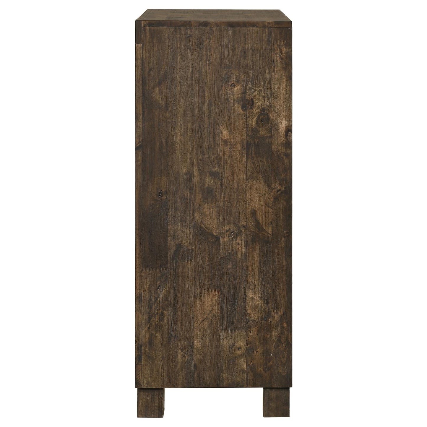 Woodmont Rustic Golden Brown 5-Drawer Chest - 222635 - Luna Furniture - Dallas Store