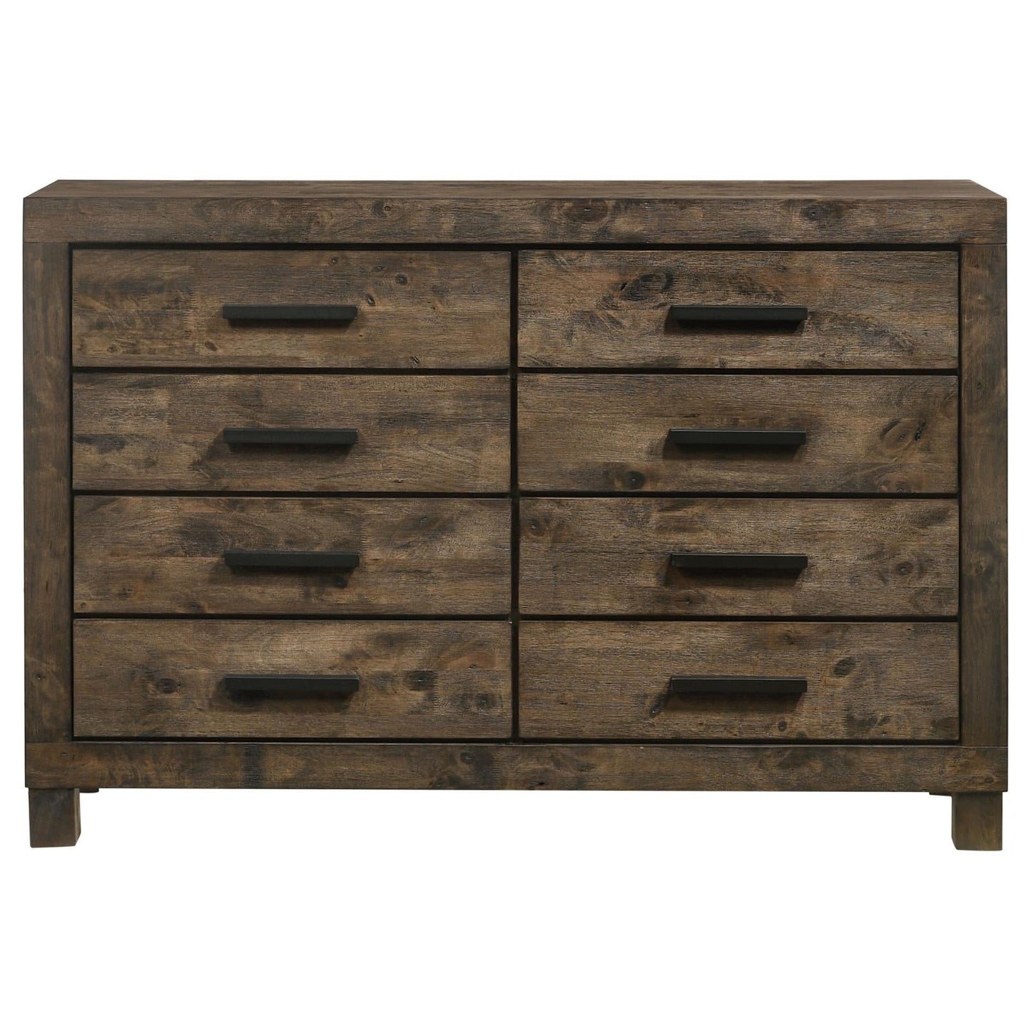 Woodmont Rustic Golden Brown 8-Drawer Dresser - 222633 - Luna Furniture - Dallas Store