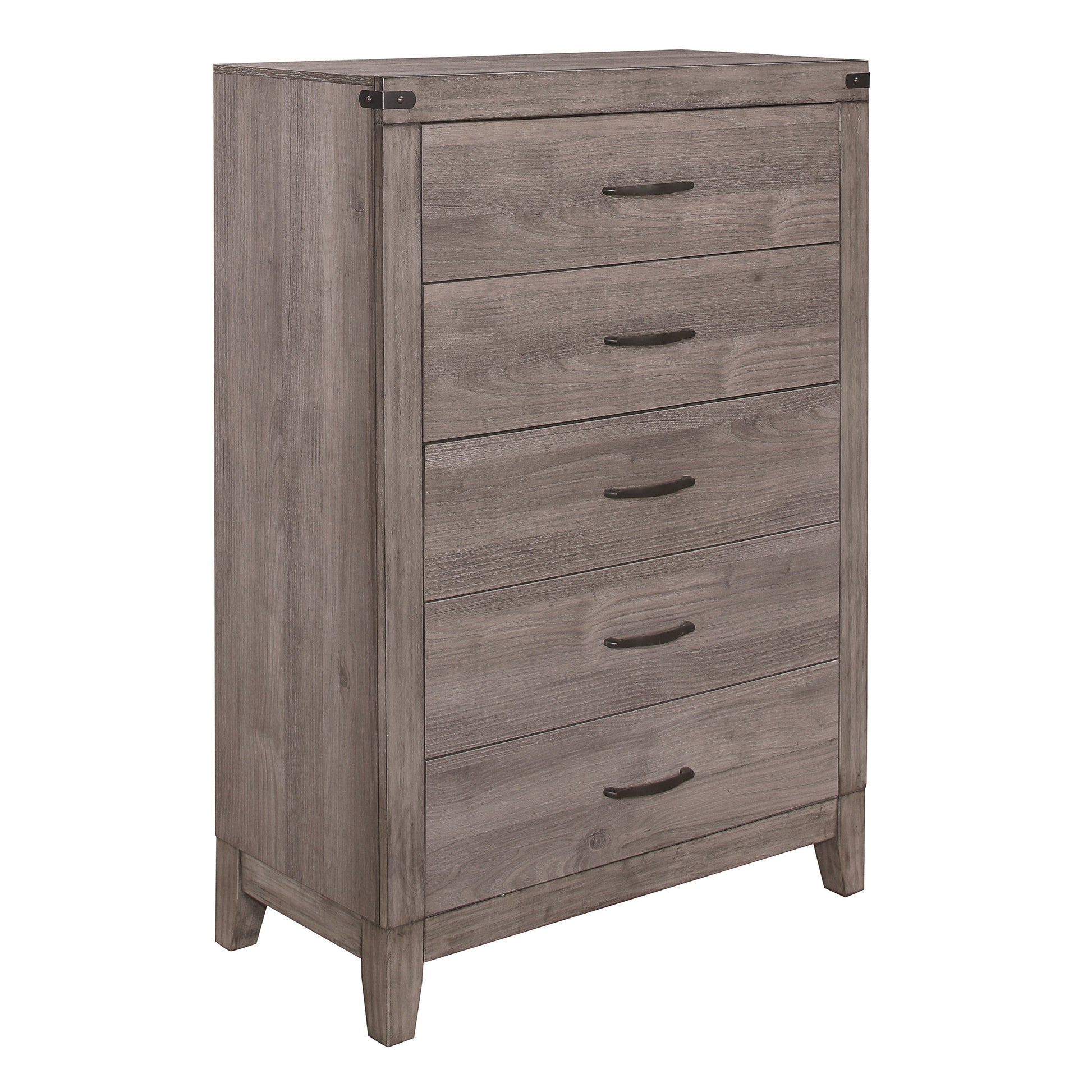 Woodrow Brownish Gray Chest - 2042-9 - Luna Furniture - Dallas Store