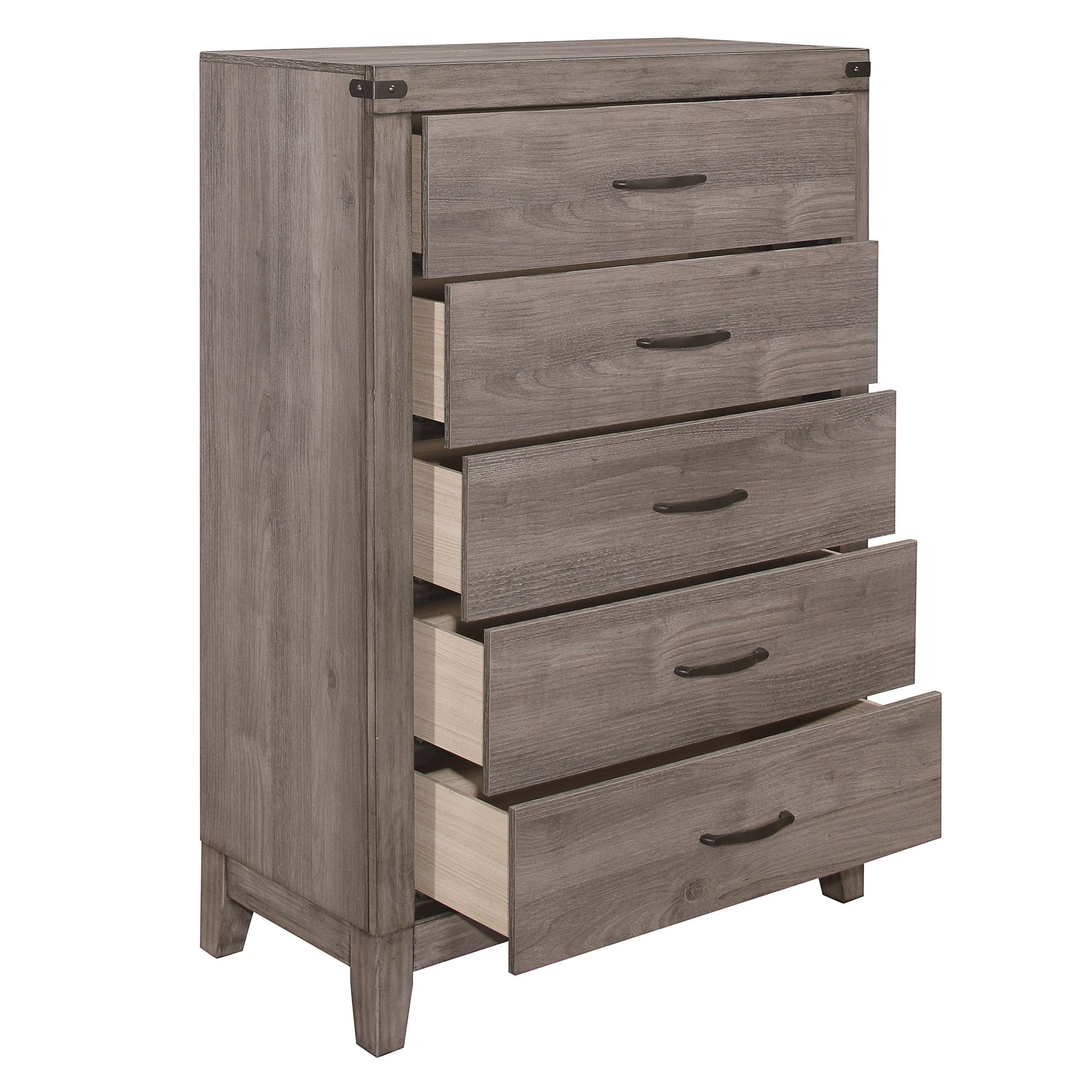 Woodrow Brownish Gray Chest - 2042-9 - Luna Furniture - Dallas Store