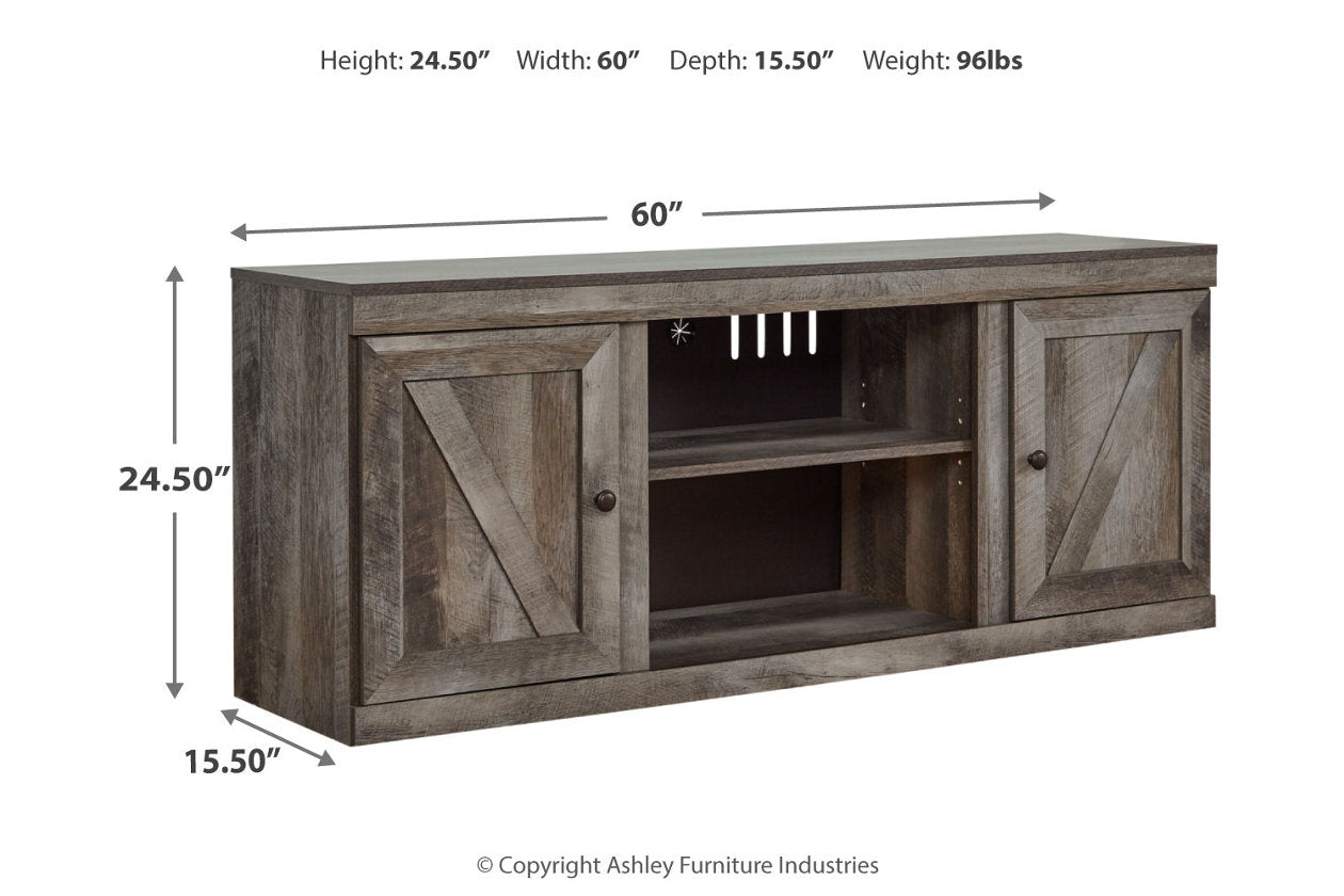 Wynnlow Gray 60" TV Stand - EW0440-268 - Luna Furniture - Dallas Store