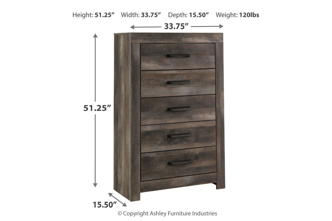 Wynnlow Gray Chest of Drawers - B440-46 - Luna Furniture - Dallas Store
