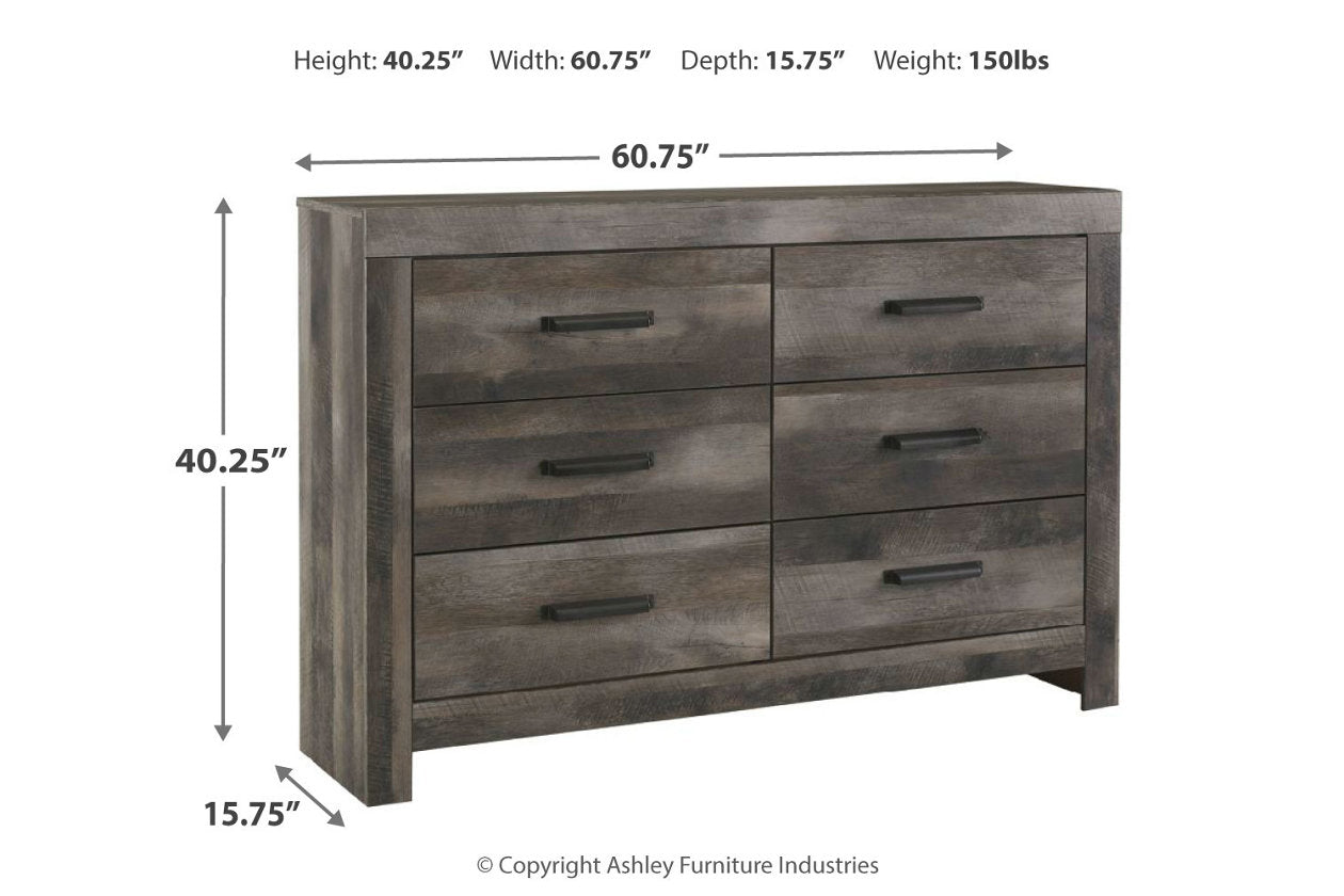 Wynnlow Gray Dresser - B440-31 - Luna Furniture - Dallas Store