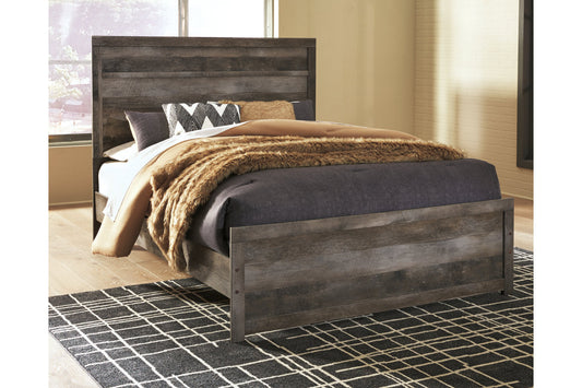 Wynnlow Gray Queen Panel Bed - SET | B440-71 | B440-96 - Luna Furniture - Dallas Store