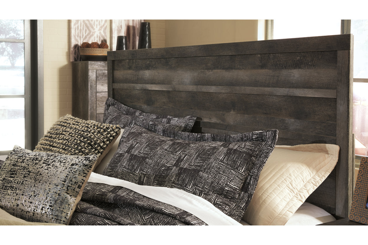 Wynnlow Gray Queen Panel Bed - SET | B440-71 | B440-96 - Luna Furniture - Dallas Store