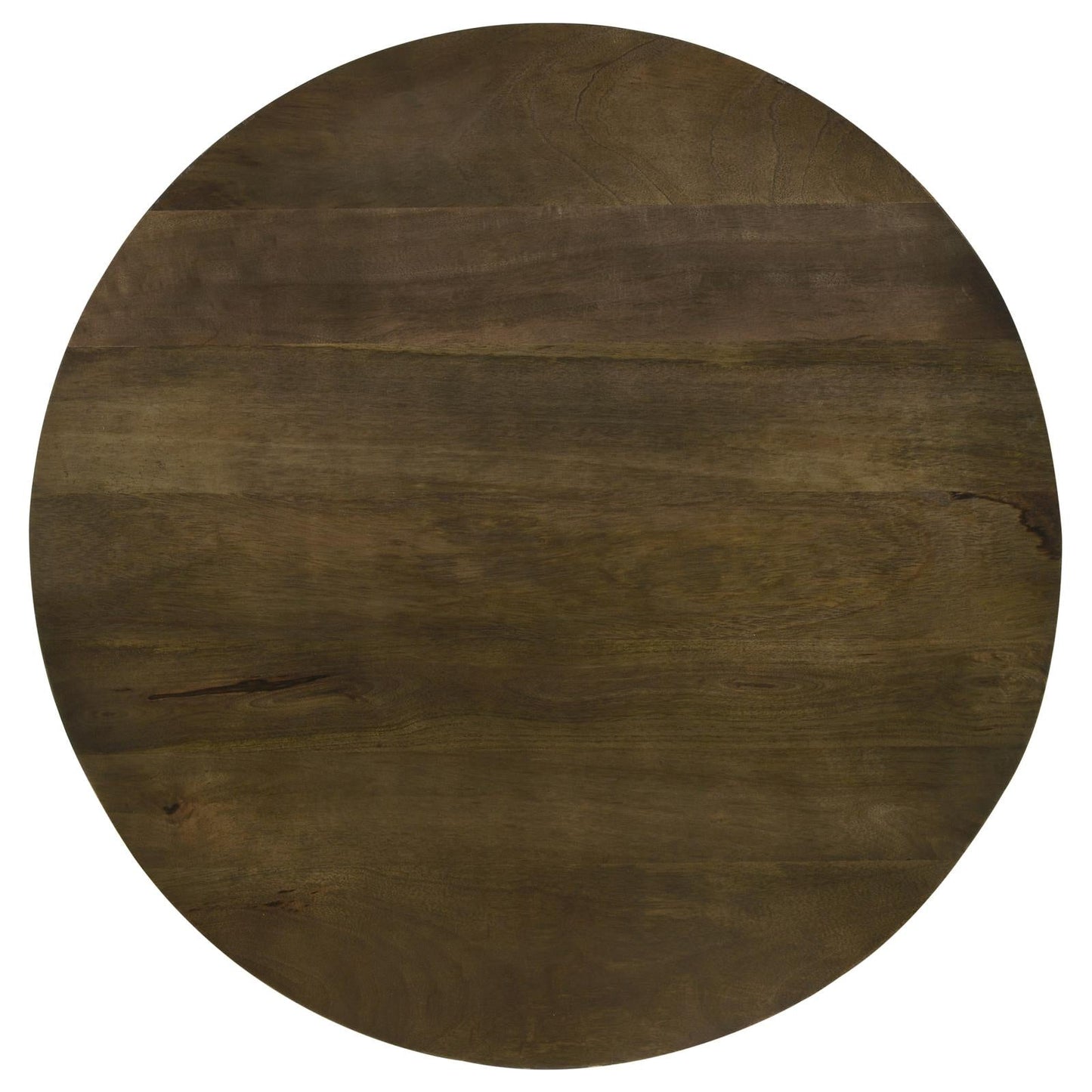 Yaritza Natural/Gunmetal Round Accent Table with Triangle Wire Base - 935995 - Luna Furniture - Dallas Store