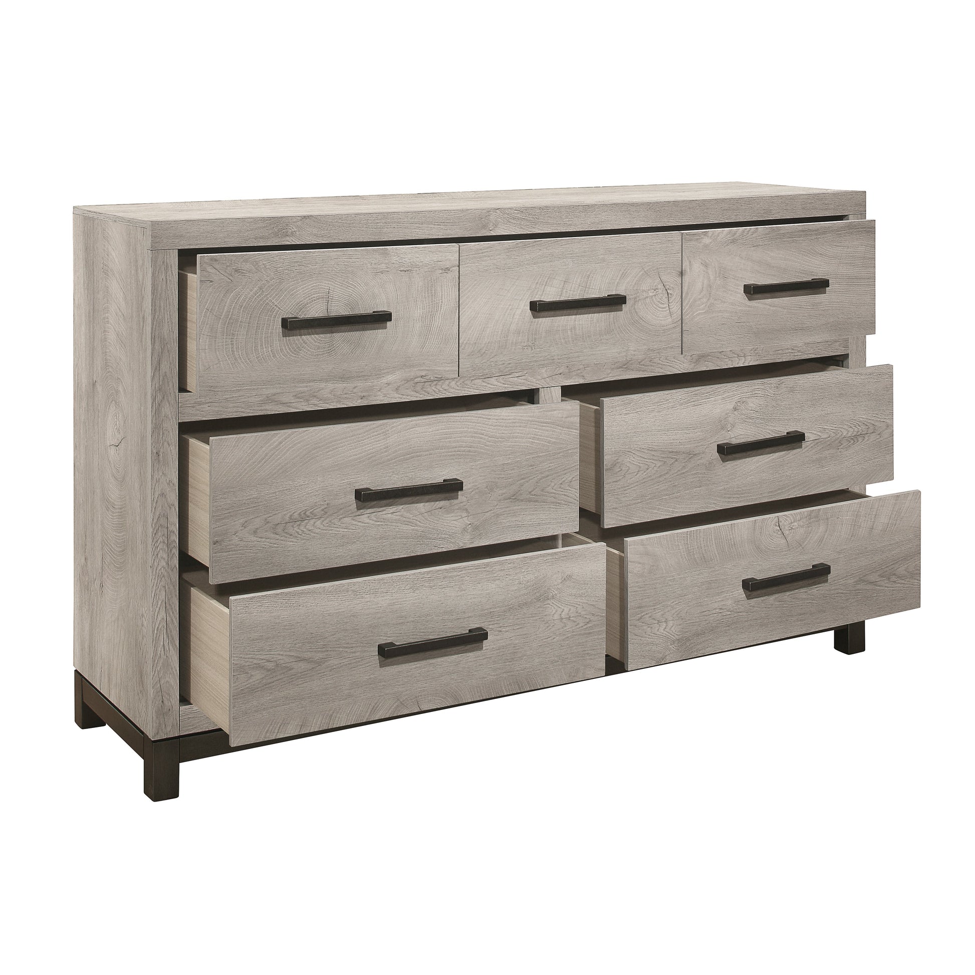 Zephyr Light Gray Dresser - 1577-5 - Luna Furniture - Dallas Store